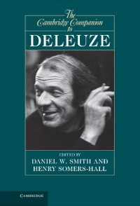 Imagen de portada: The Cambridge Companion to Deleuze 1st edition 9781107002616
