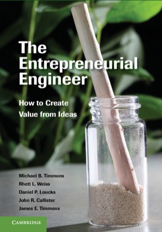 Cover image: The Entrepreneurial Engineer 1st edition 9781107024724