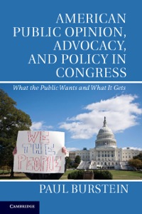 Titelbild: American Public Opinion, Advocacy, and Policy in Congress 1st edition 9781107040205