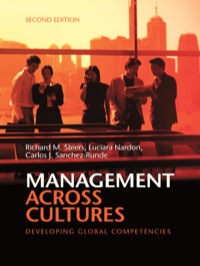 Cover image: Management Across Cultures (Enhanced eBook) 3rd edition 9781107030121
