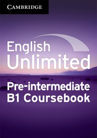 Cover image: English Unlimited Pre-intermediate Coursebook 9780521697774