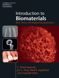 Cover image: Introduction to Biomaterials 1st edition 9780521116909