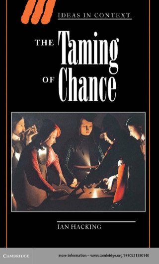Cover image: The Taming of Chance 1st edition 9780521380140