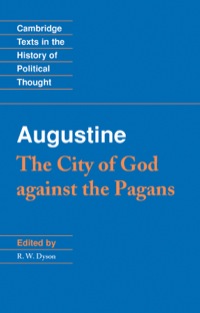 Titelbild: Augustine: The City of God against the Pagans 1st edition 9780521468435