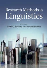 Cover image: Research Methods in Linguistics 1st edition 9781107014336