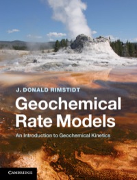 表紙画像: Geochemical Rate Models 1st edition 9781107029972
