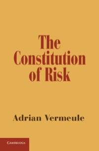 Titelbild: The Constitution of Risk 1st edition 9781107043725