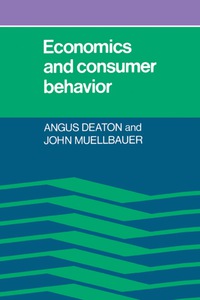 Titelbild: Economics and Consumer Behavior 1st edition 9780521296762