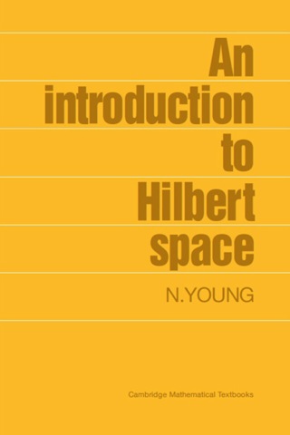 Imagen de portada: An Introduction to Hilbert Space 1st edition 9780521337175