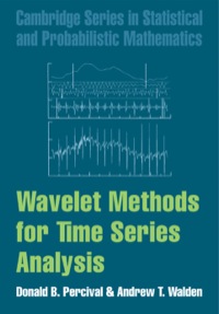 صورة الغلاف: Wavelet Methods for Time Series Analysis 1st edition 9780521685085