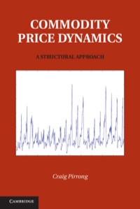 表紙画像: Commodity Price Dynamics 1st edition 9780521195898