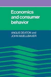 Cover image: Economics and Consumer Behavior 1st edition 9780521296762