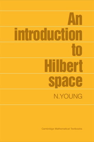 Titelbild: An Introduction to Hilbert Space 1st edition 9780521337175