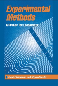 Cover image: Experimental Methods 1st edition 9780521456821