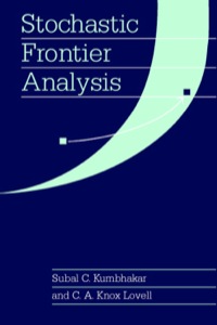 Immagine di copertina: Stochastic Frontier Analysis 1st edition 9780521666633