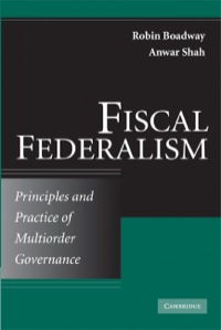 表紙画像: Fiscal Federalism 1st edition 9780521518215