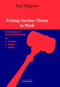 Immagine di copertina: Putting Auction Theory to Work 1st edition 9780521551847