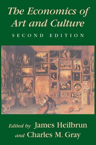Cover image: The Economics of Art and Culture 2nd edition 9780521631501