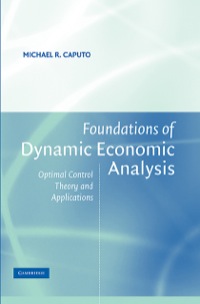 Cover image: Foundations of Dynamic Economic Analysis 1st edition 9780521842723