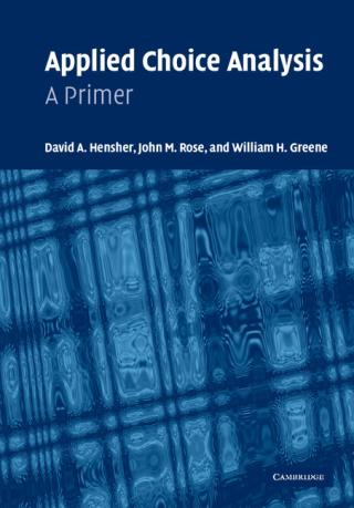 Cover image: Applied Choice Analysis 1st edition 9780521844260