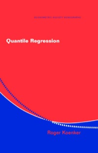 Cover image: Quantile Regression 1st edition 9780521845731