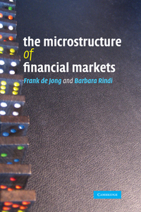 Imagen de portada: The Microstructure of Financial Markets 1st edition 9780521867849