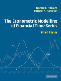 Imagen de portada: The Econometric Modelling of Financial Time Series 3rd edition 9780521710091
