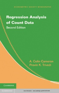 Cover image: Regression Analysis of Count Data 2nd edition 9781107014169