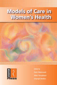 Cover image: Models of Care in Women's Health 1st edition 9781906985189