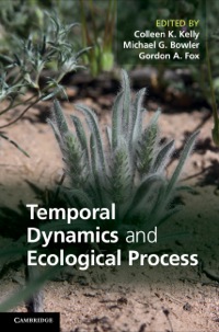 Imagen de portada: Temporal Dynamics and Ecological Process 1st edition 9780521198639