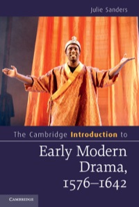Titelbild: The Cambridge Introduction to Early Modern Drama, 1576–1642 1st edition 9781107013568