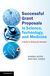 Cover image: Successful Grant Proposals in Science, Technology, and Medicine 1st edition 9781107038097