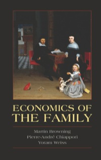 Imagen de portada: Economics of the Family 9780521791595