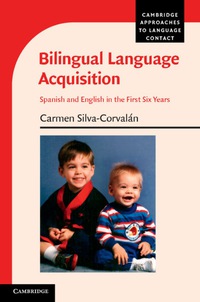 Imagen de portada: Bilingual Language Acquisition 9781107024267