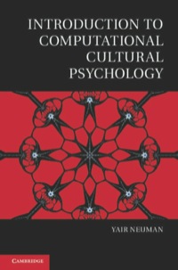 Imagen de portada: Introduction to Computational Cultural Psychology 1st edition 9781107025844