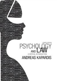Imagen de portada: Psychology and Law 4th edition 9781107650848