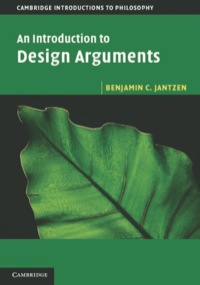 Omslagafbeelding: An Introduction to Design Arguments 9781107005341
