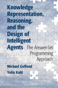 Cover image: Knowledge Representation, Reasoning, and the Design of Intelligent Agents 9781107029569