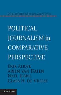 صورة الغلاف: Political Journalism in Comparative Perspective 9781107036284