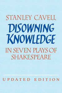 Cover image: Disowning Knowledge 2nd edition 9780521821896