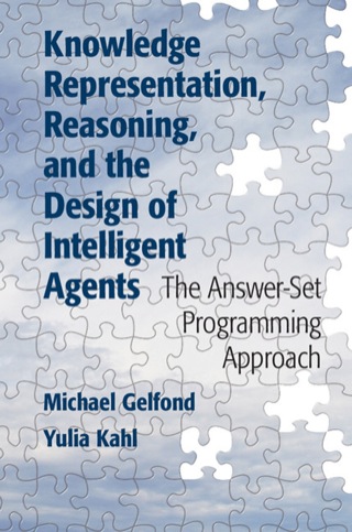 Cover image: Knowledge Representation, Reasoning, and the Design of Intelligent Agents 1st edition 9781107029569