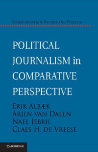 Imagen de portada: Political Journalism in Comparative Perspective 1st edition 9781107036284