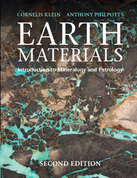 صورة الغلاف: Earth Materials 2nd edition 9781107155404