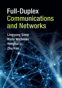 Omslagafbeelding: Full-Duplex Communications and Networks 9781107157569