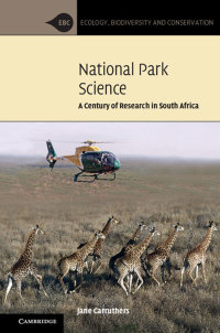 Cover image: National Park Science 9781107191440