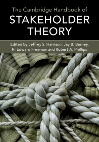 Cover image: The Cambridge Handbook of Stakeholder Theory 9781107191464