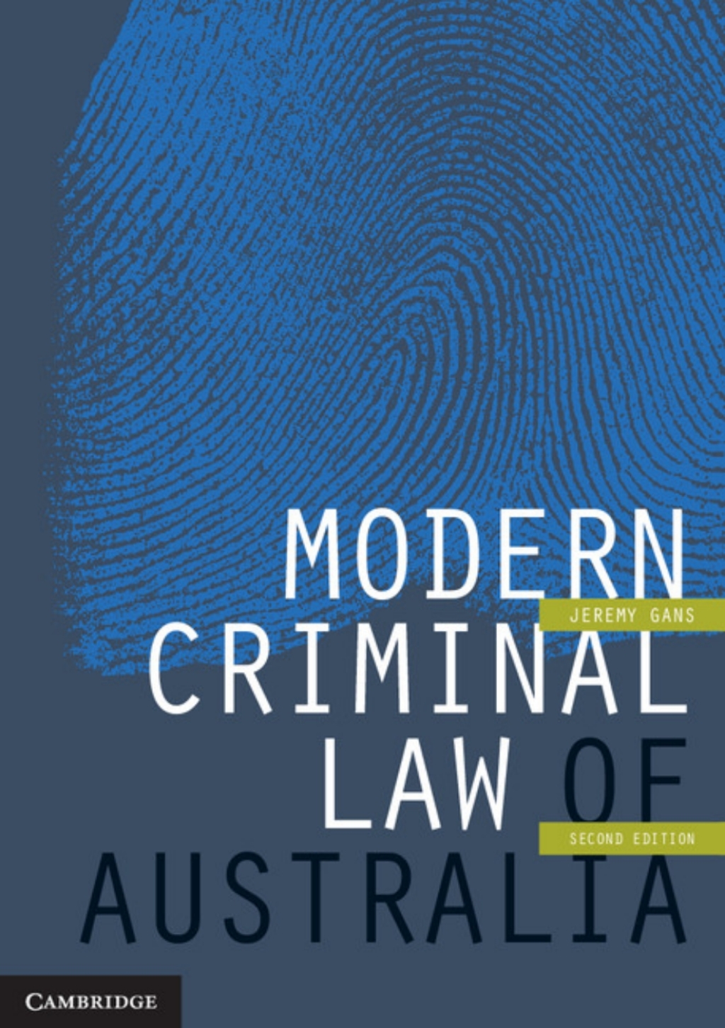 Modern Criminal Law of Australia 2nd Edition