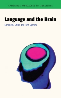 Omslagafbeelding: Language and the Brain 9780521466417