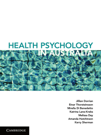 Imagen de portada: Health Psychology in Australia 9781316623954