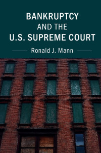 Titelbild: Bankruptcy and the U.S. Supreme Court 9781107160187